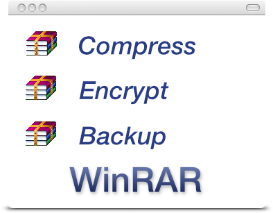 Compress, Encrypt, Backup - WinRAR v6.24